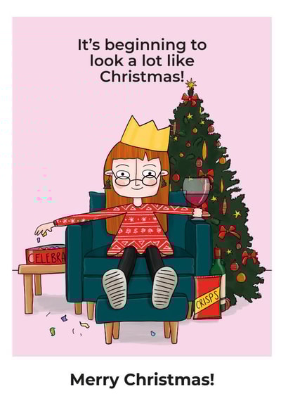 beginning christmas Christmas Card 3466 created by Ivorymint cards