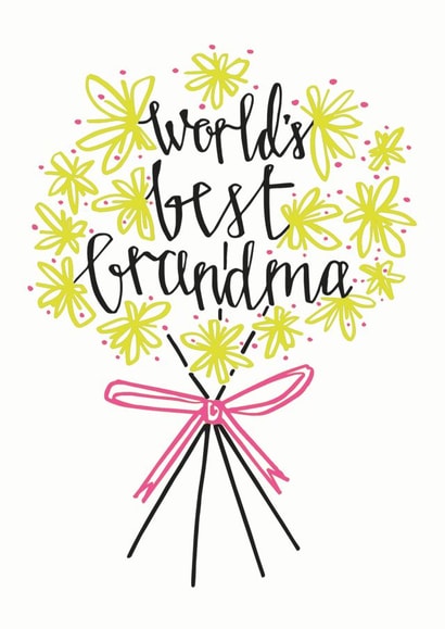 worlds best Mothers Day Card 15578 created by Betty Etiquette