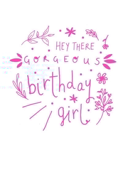 Happy birthday to the gorgeous girl created by Megan Claire