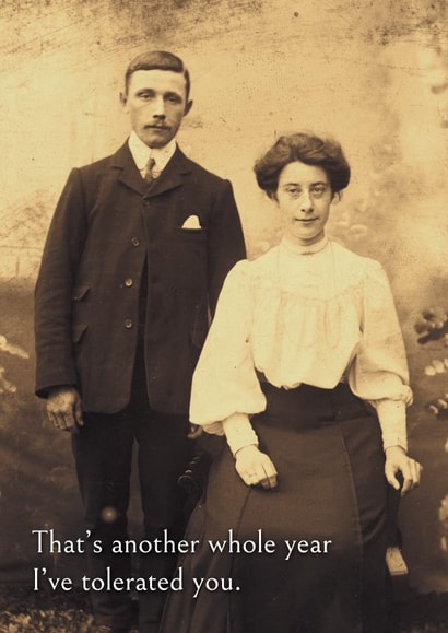 adult anniversary Card 39954 created by Sir Ian Montague