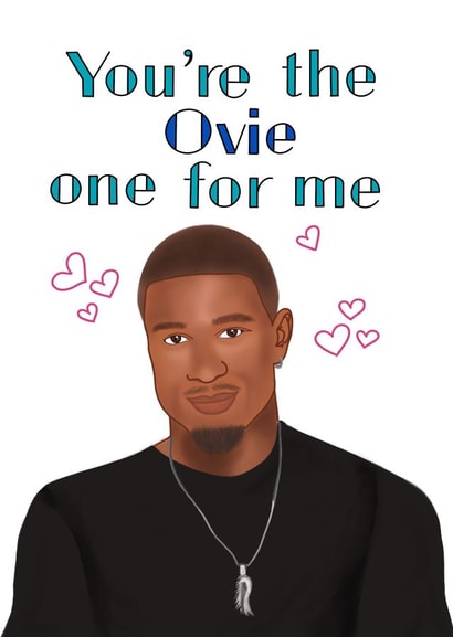 ovie ovie soko Anniversary Card 36162 created by Ahillustrations