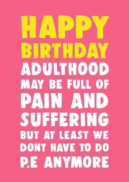 adulthood may Birthday Card 6798 created by Dolli Does Design