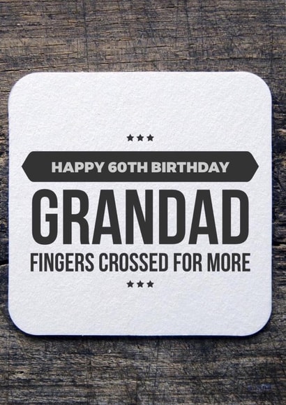 60 funny Birthday Card 12574 created by CreatedbyMe Sean