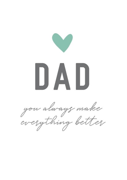 dad you Birthday Card 39342 created by Mad Philomena