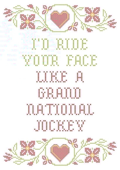 rude ride Anniversary Card 29875 created by Em Eato