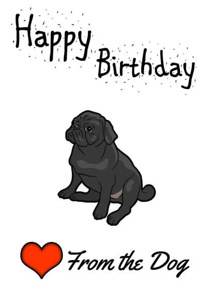 dog love Card 38860 created by Love from the Pet