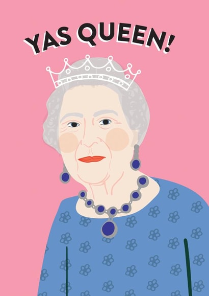 queen yas Love & Friendship Card 14494 created by Pixie Studio