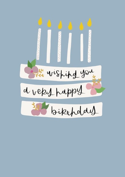 Blue cake Birthday created by The Lyon's Den Graphics