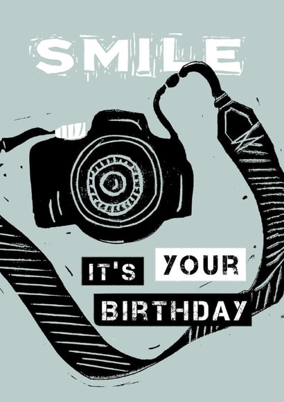 camera photograper Birthday Card 15758 created by Karin van der Vegt