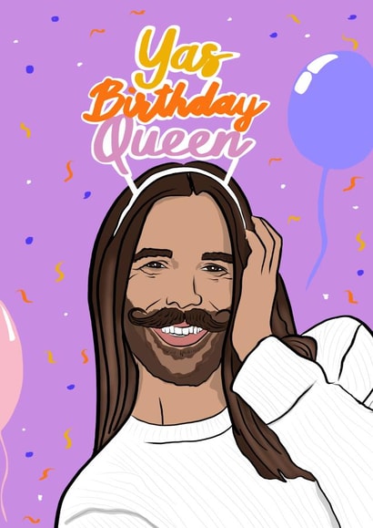 Yas Yaas Birthday Card 13981 created by Foggish