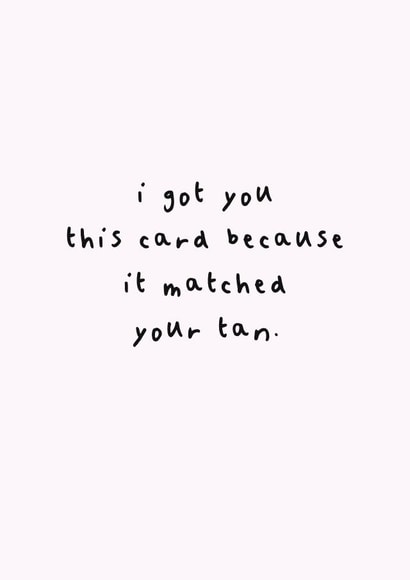 funny pale Love & Friendship Card 14440 created by Ooh I Like That Design