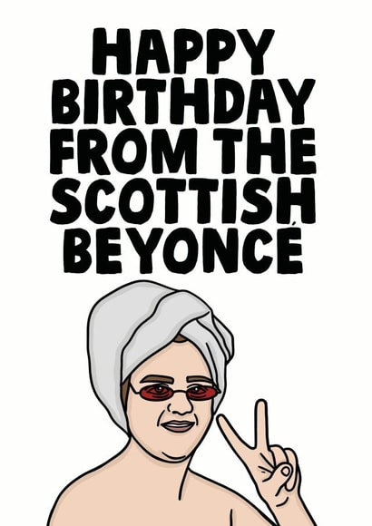lewis capaldi Birthday Card 13258 created by Studio Doodles