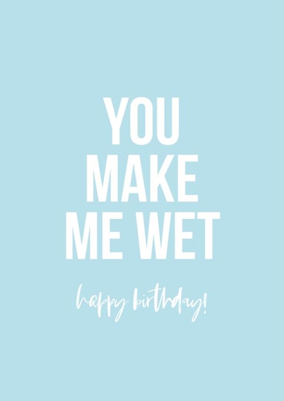 Adult Rude Birthday Card 8740 created by Swear Nation