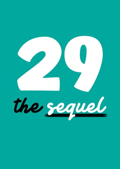 30 movie Birthday Card 13986 created by Foggish