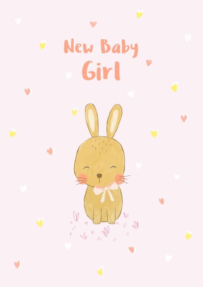 New Baby Girl card created by Helen Thompson
