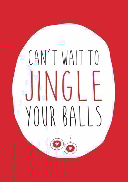 cant wait Christmas Card 39433 created by Dirty Girtie