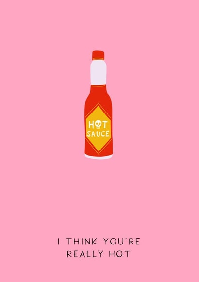 hot sauce Anniversary Card 10962 created by Darwin Designs