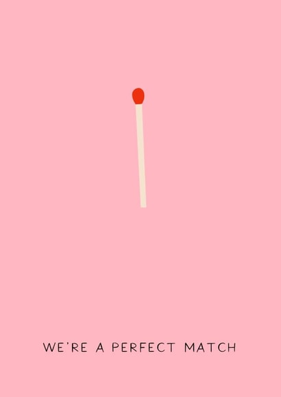 perfect match Anniversary Card 33169 created by Darwin Designs