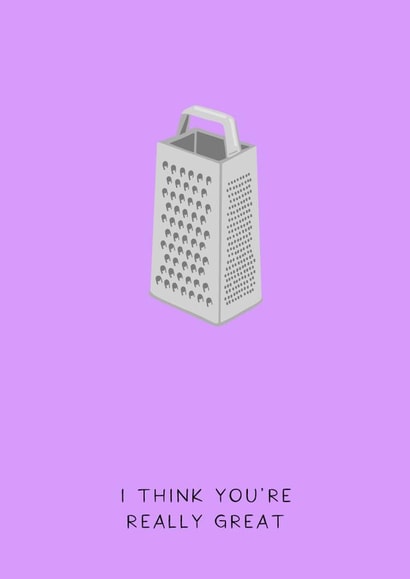 grater great Love & Friendship Card 10969 created by Darwin Designs