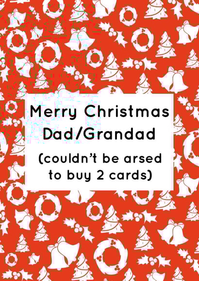 merry xmas Christmas Card 9105 created by Pack a Punch Designs