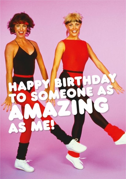 bestie amazing Birthday Card 3043 created by Dean Morris Cards