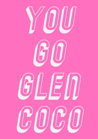 meangirls glen Congratulations Card 13368 created by Chloe Turner