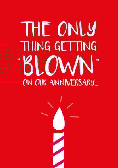anniversary funny Anniversary Card 4121 created by Cookie Design