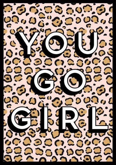 leopard well Congratulations Card 13372 created by Chloe Turner