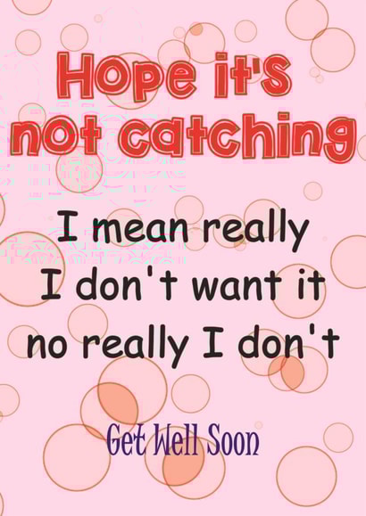 get well Card 39362 created by South Crater