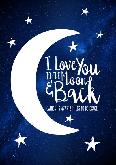 I Love You to the Moon and Back created by Tami Boyce