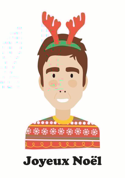 Joyeux noel - Christa Card created by Studio Boketto