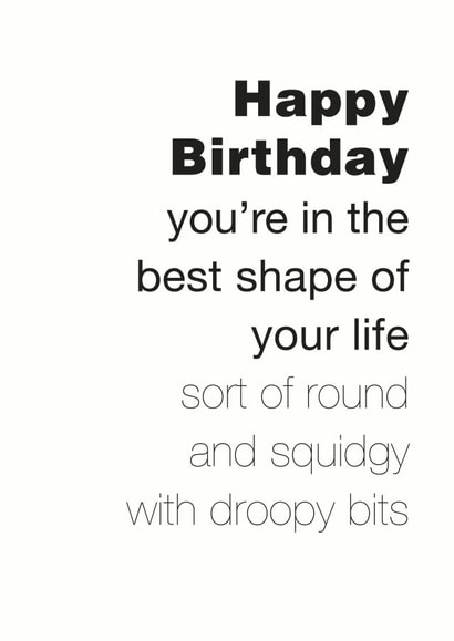 Funny Birthday Card For Him 1001 created by Coulson Macleod