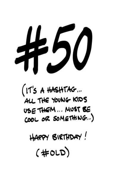 50 fifty Birthday Card 13887 created by Claire.Made.This