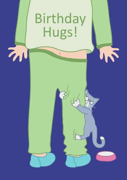 birthday hugs Card 40192 created by Smug Toad