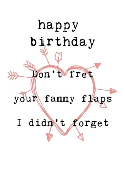 female girly Birthday Card 14635 created by Fefe Teale