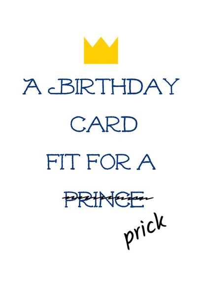 male mate Birthday Card 14636 created by Fefe Teale