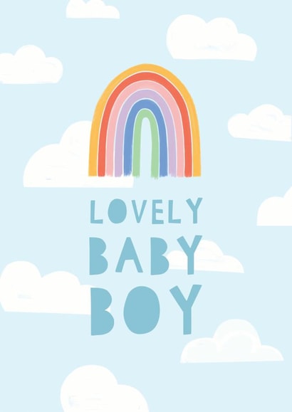 lovely baby New Baby Card 10793 created by Zoe Spry