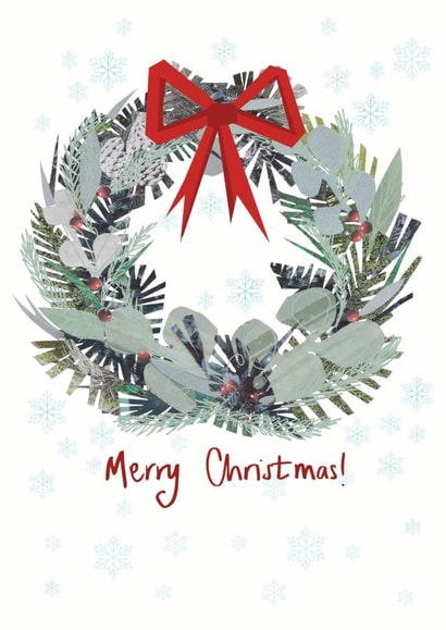 holly ivy Christmas Card 24678 created by Libby Bothway