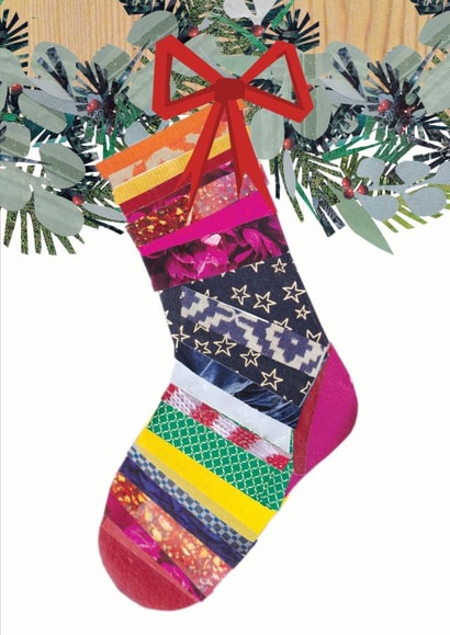 Christmas Christmasstocking Card 24679 created by Libby Bothway