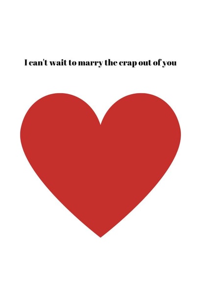 Wedding love card created by A little bit of love