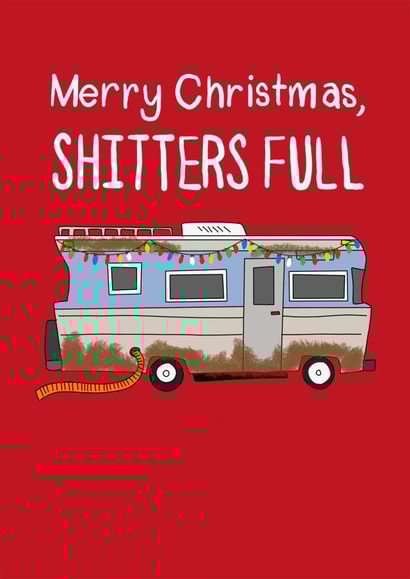 rv National Lampoon's Vacation Christmas Card 22445 created by Andrea Lauren