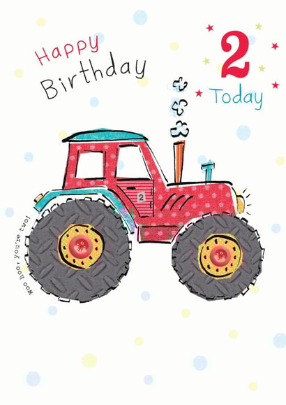 2 kids Birthday Card 12521 created by Clare Joys