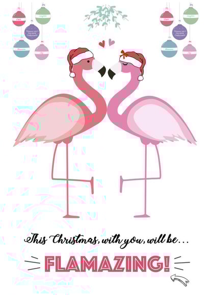 christmas festive Card 37110 created by Little Letters with Love