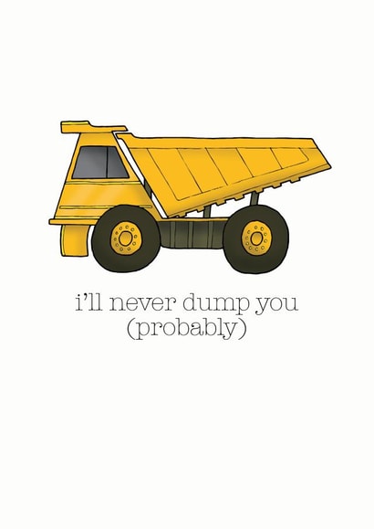 Funny Dumper Anniversary Card created by Becka Griffin