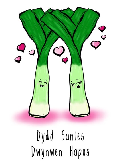 Dydd Santes Dwynwen Hapus created by The Taste Buds