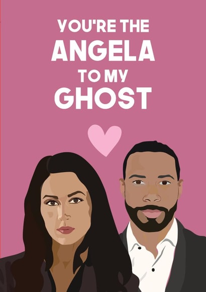 Angela Ghost Valentines Day Card 15825 created by WillyBee