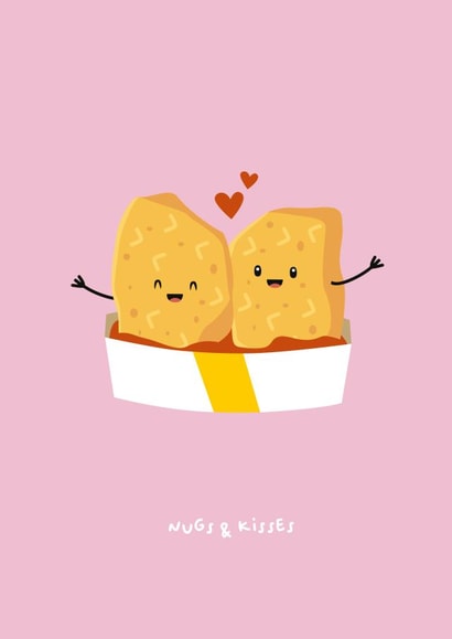 Nugs & Kisses created by PaperJam Print Co.