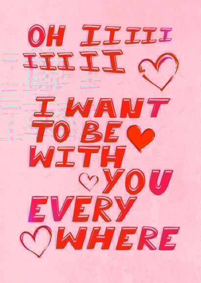 fleetwood mac Valentines Day Card 29644 created by Yasmin Morris