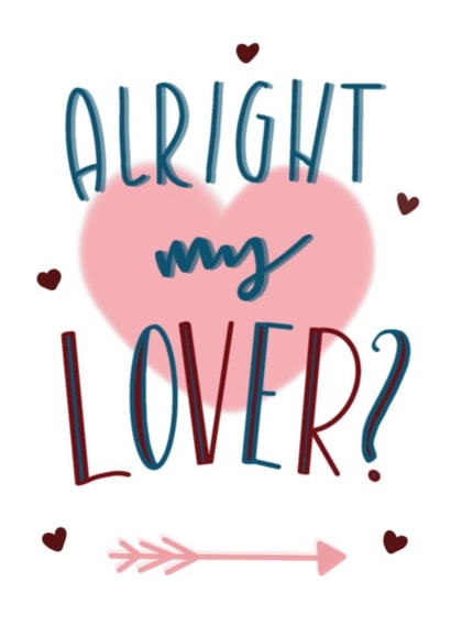 lover westcountry Valentines Day Card 37802 created by Emma Riches - Emma Riches Art