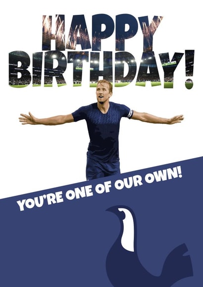Tottenham Spurs Birthday Card 15035 created by Maya Rose Creations